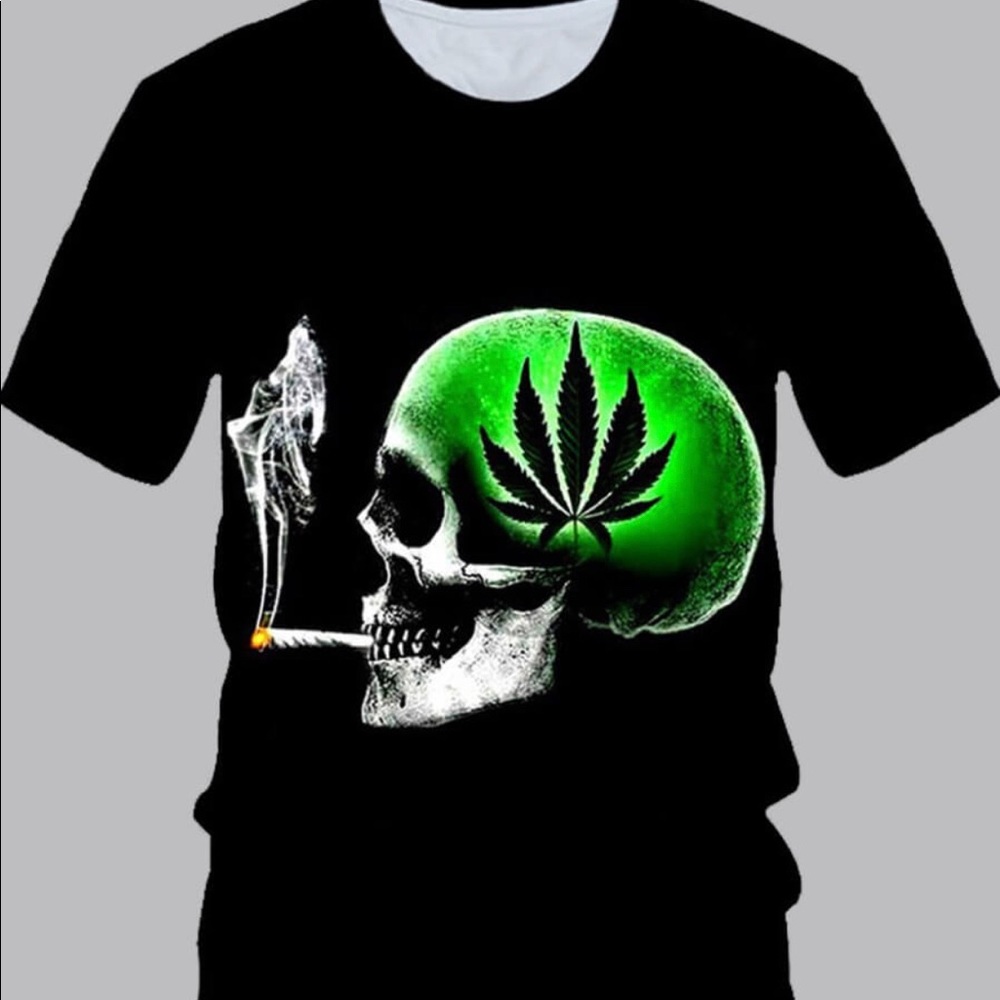 😀 2/$15😀New Mens Skull Shirt